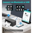 thumbnail image 2 of Impresora térmica de etiquetas de envío Bluetooth ORGBRO Z1-Plus, 2 of 9