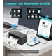 thumbnail image 2 of Impresora térmica de etiquetas de envío Bluetooth ORGBRO Z1-Plus, 2 of 9