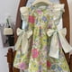 thumbnail image 3 of Vestido sin mangas con estampado de flores y orejas de madera con lazo doble para niña de verano, 3 of 6