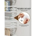 thumbnail image 6 of 9 Tier Over the Door Pantry Organizer, Hanging Spice Rack for Kitchen Bathroom Laundry Room, White, 6 of 7