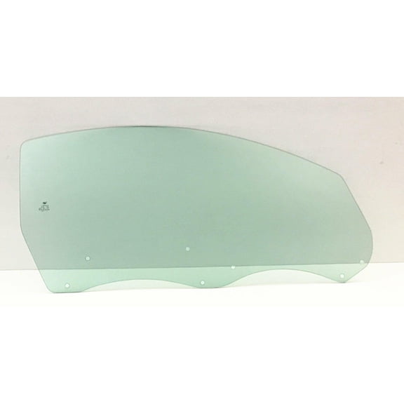 Passenger Right Side Door Window Door Glass Compatible with Mitsubishi Eclipse 2 Door Coupe 2000-2005 Models