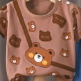 thumbnail image 4 of UAYOTSE Toddler Baby Boy Summer Outfit Funny Letter T-Shirts Top Shorts Set Infant Boy Summer Clothes 6 12 18 Months 2T 3T,Sizes 12-18 Months, 4 of 5