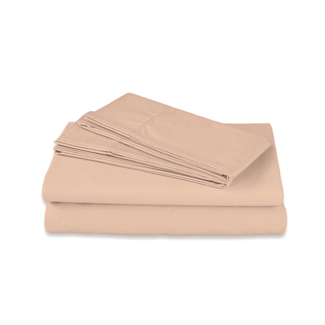 sabanas soft sensation salmon - individual spring air spring air soft sensation sábanas individual color rosa en microfibra lisa plegadas en pila con bajera y plana visibles; según especificación: hipoalergénica y antibacteriana; también son adecuadas para llevar en viajes por su tamaño compacto.