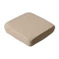 thumbnail image 1 of Taburete de tocador elástico Sunnimix Funda de asiento a prueba de Café B, 1 of 8