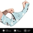 thumbnail image 3 of Balery Cute Panda Bear Cooling Arm Sleeves for Men & Women – Breathable, Moisture-Wicking Arm Sleeves for Women, Men & Kids, 3 of 8