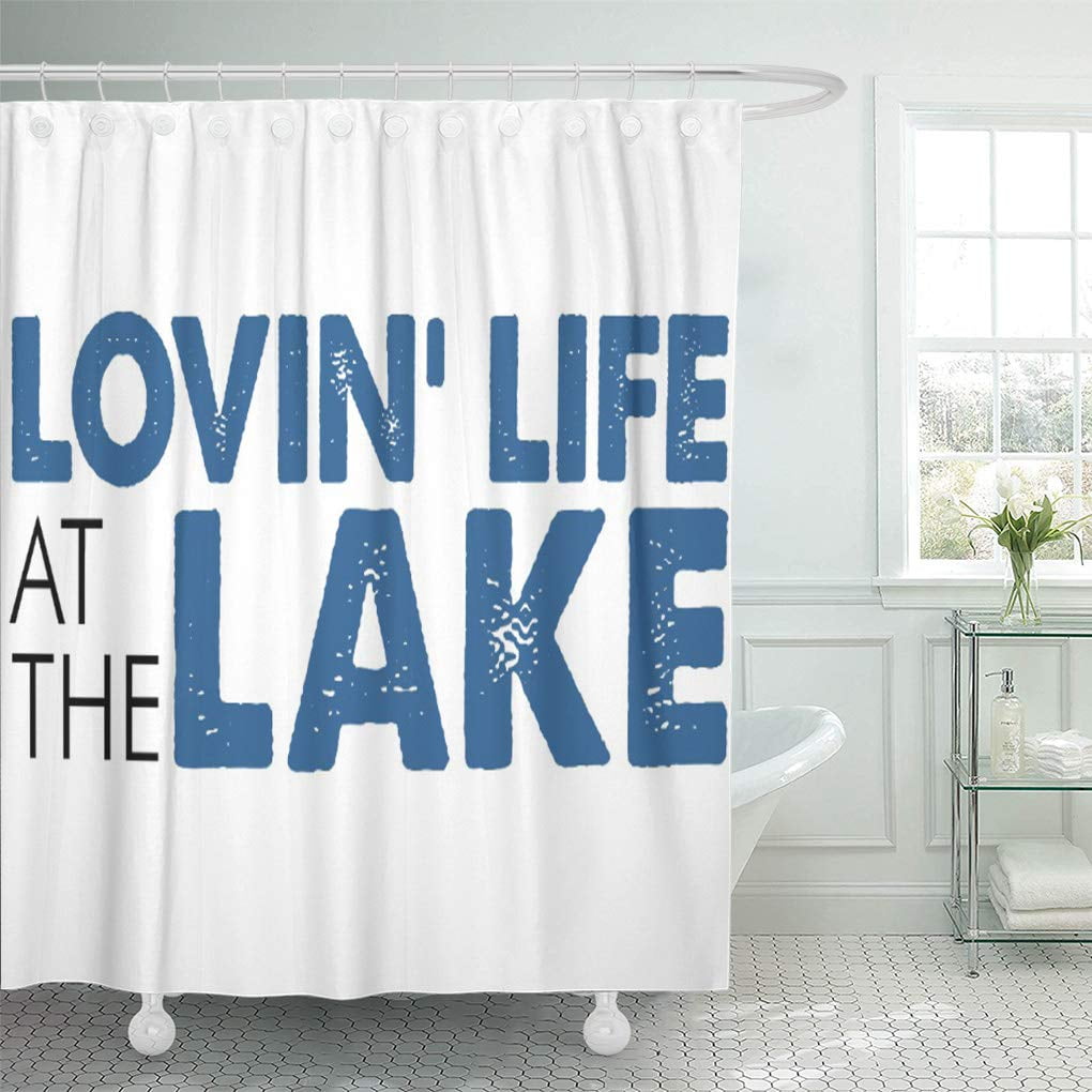 Yusdecor The Lovin Lake Life House Cottage Love Bathroom Decor Bath Shower Curtain 60x72 Inch Walmart Canada Yusdecor The Lovin Lake Life House Cottage Love Bathroom Decor Bath Shower Curtain 60x72 Inch Walmart Canada