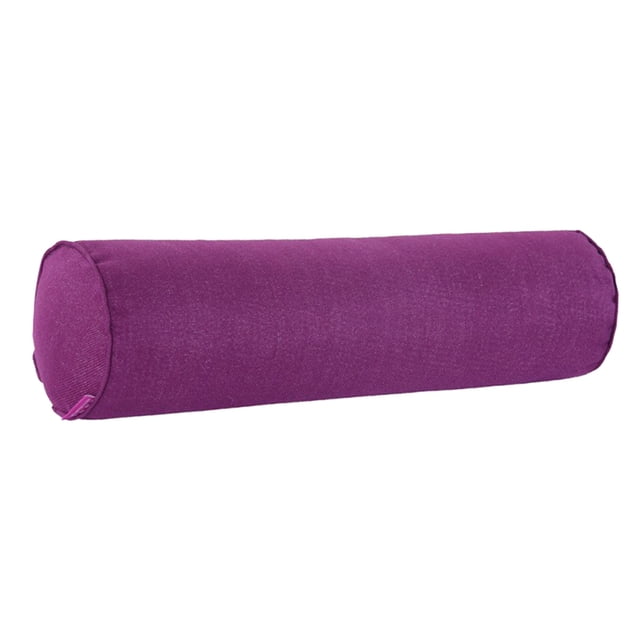 Rollo de cuello trasero, dormir , soporte cervical redondo para soporte de cuello Púrpura jinwen Almohada antivuelco para cuello