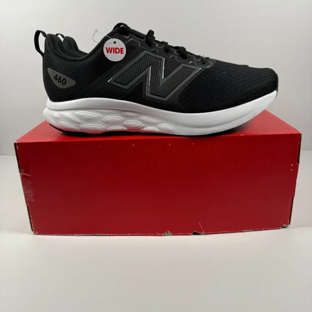 New Balance 460 V4 Shoes Mens 11 4E Black Running M460LK4 - NO LID