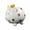 White, variant on Grofry Ceramic Crown Pig Piggy Bank Golden Dot Cartoon Pig Coin Money Bank Home Office Bookshelf Desktop Decoration Ornament