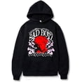 thumbnail image 2 of Sudadera con capucha de Sad Boyz de Junior H para hombre y mujer, unisex, informal, de manga larga, estilo urbano, 2 of 5