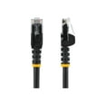 thumbnail image 2 of StarTech 10ft CAT6 Ethernet Cable - Black CAT 6 Gigabit Ethernet Wire -250Mhz 100W PoE RJ45 UTP Network Patch Cord Snagless with Strain Relief (N6PATCH10BK), 2 of 4