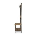 thumbnail image 6 of Noble House Tallulah Indoor Acacia Wood Bench with Shelf and Coat Hook - Natural, 6 of 12