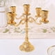 thumbnail image 2 of Candelabros de cristal chapado / Candelabros de 5 velas, para bodas, fiestas y cenas. 5 brazos-22.5cm, 2 of 9