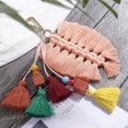 thumbnail image 5 of Colorful Tassel Bag Charm for Women,Layered Tassel Keychain Keyring Purse Handbag Decor Pendant, 5 of 5