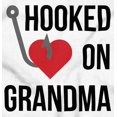 thumbnail image 2 of Hooked on Grandma Fishing Grandchild Bodysuit Jumper Girls Infant Baby Brisco Brands 6M, 2 of 6