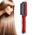 thumbnail image 3 of Hair Straightener Brush | Negative Ions Straightening Comb | Heated Hair Straightening Brush Flat Iron, Electric Hair Brush Straightener for Smooth, Anti Frizz Hair, 3 of 9
