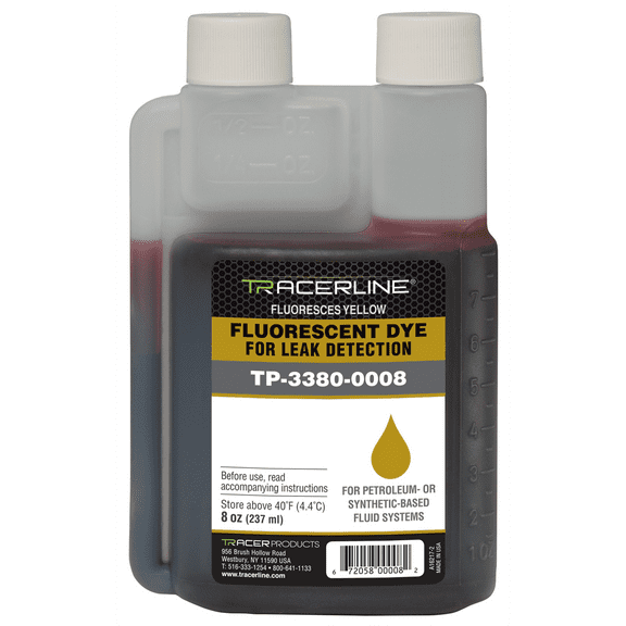 Tracer Products 8-oz fluid dye - GLOWS YELLOW