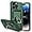 Alpine Green, variant on Case for iPhone 13 Pro Max Stand Case with Slide Camera Cover & Kickstand Military Grade Shockproof Heavy Duty Protective with Magnetic Car Mount Holder for iPhone 13 Pro Max 6.7 Black