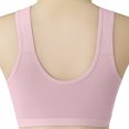thumbnail image 4 of Dwellite Bras for Women Senior Front Closure Plus Size Comfy Breathable Full Support Everyday Bra with Snaps 2026 Pink 40, 4 of 7
