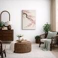 thumbnail image 5 of Canvas Print Japanese Cherry Blossom Branch Wall Art Elegant Sakura Botanical Decorative for Living Room Bedroom - 12"x18", 5 of 8