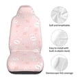 thumbnail image 5 of Yiaed Cute Bunny Print Car Seat Covers,Universal Auto Seats Protector Fits for Car,SUV Sedan,Truck,Automotive Seat Covers & Accessories(Two packs), 5 of 7