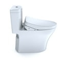 thumbnail image 5 of TOTO® WASHLET®+ Aquia® IV One-Piece Elongated Dual Flush 1.28 and 0.8 GPF Toilet with S550e Electric Bidet Seat, Cotton White- MW6463056CEMFG#01, 5 of 15