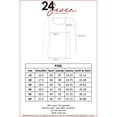 thumbnail image 4 of 24seven Comfort Apparel Plus Size Three Quarter Sleeve V-Neck Tunic Top, 4 of 4