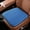 Blue, variant on Votnto 17.7x17.7IN Silicone Car Seat Cushion, Breathable Ventilated Car Seat Pad for Summer Cooling, Universal Fit for Car, Home & Office