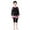 Black, variant on Aocisk Girls Swimsuit Full Coverage Long Sleeve Swim with Skirt and Pants for Girls Conservative Swimsuit Age 2 13 Years Bathing Suit Kids Girls Grey 14-15 Years