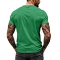 thumbnail image 5 of Mfakffe Mens T-shirt Casual V-Neck Short Sleeve Breathable Fitness Shirt Lightweight Comfy Versatile Sport Top, 5 of 5