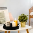 thumbnail image 3 of WEAVILUX Large Round Tray Plastic Serving Dishes For Home Use 1Pack 13.8x13.8x2.2in, 3 of 8