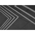 thumbnail image 1 of Ahgly Company Machine Washable Indoor Rectangle Transitional Charcoal Black Area Rugs, 2' x 3', 1 of 7