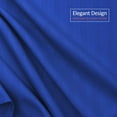 thumbnail image 5 of Nestl King Bed Skirt - Damask Dobby Stripe Wrap Around Bed Skirt King Size - Double Brushed Microfiber 14 in Tailored Drop Pleated Bed Ruffle with Bed Skirt Pins - Royal Blue King Royal Blue, 5 of 8