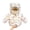 Beige, variant on 1-5T Winter down Cotton Coats for Toddler Baby Boys Girls Light Puffer Jacket Ears Hooded Warm Cotton Outerwear Jacket Coats