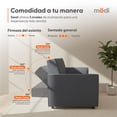 thumbnail image 3 of Sillón Sofa Cama Plegable Siesti Gris, 3 of 9