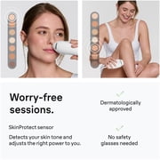 Braun IPL Silk-Expert Mini Laser Hair Removal at Home, Permanent Hair Reduction for Women and Men with Pouch, Venus Razor, PL1103