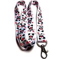 thumbnail image 2 of Love Themed Lanyard Key Chain Id Badge Holder (Panda), 2 of 3