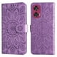 thumbnail image 1 of Funda tipo cartera GANGXUN para Motorola Edge 50 Fusion , diseño girasol, cuero PU, soporte, cierre magnético, tarjetero, 1 of 5