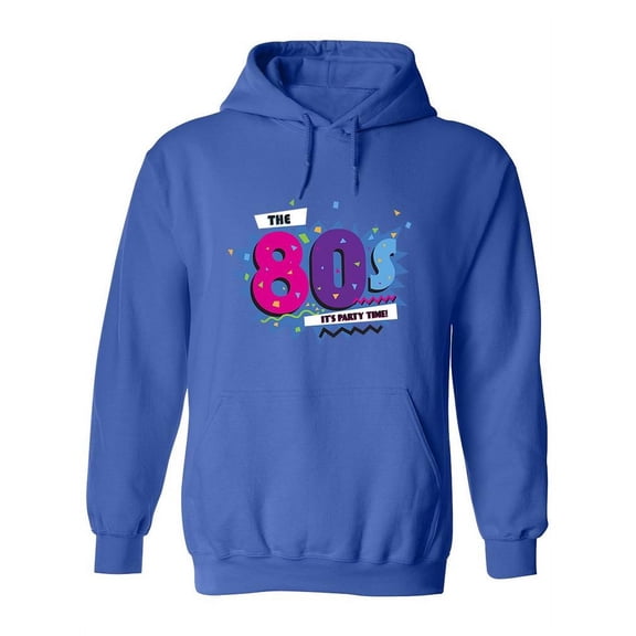 The 80's Party Time Hoodie Women -Image by Shutterstock, Female Small