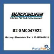 New Mercury Mercruiser Quicksilver Oem Part # 92-8M0047922 Quickstor-Qs