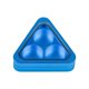 thumbnail image 1 of Soporte de tiza de billar kusrkot de Metal triangular azul, 1 of 8