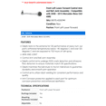 thumbnail image 2 of Front Left Lower Forward Control Arm and Ball Joint Assembly - Compatible with 2008 - 2015 Mercedes-Benz C63 AMG 2009 2010 2011 2012 2013 2014, 2 of 2