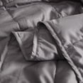 thumbnail image 5 of Pur Serenity Dark Grey 15 lbs 100% Cotton Weighted Blanket 48"x72", 5 of 6