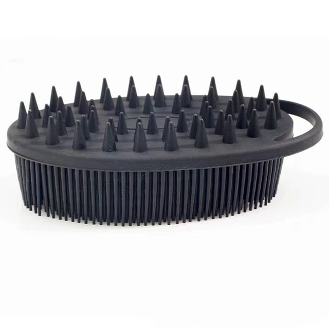 Cepillo de baño de silicona de doble cara Cepillo de baño de tacto suave Cepillo exfoliante limpio