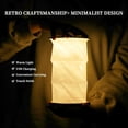 thumbnail image 5 of Suodoka Foldable Paper Lantern Lamp – Dimmable Touch, USB Rechargeable, 4‑5 hr Battery, Multi‑Purpose Bedside & Office Light, 5 of 7