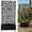 B, variant on Qiyester Metal Planter Box Standing Garden Bed with Wheels Trellis Privacy Screen Drainage Hole Outdoor Patio (B)