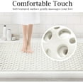 thumbnail image 6 of Extra Large Shower Mat Non Slip,47 * 31 Inch Bath Mat for Shower with Big Suction Cups,Oversized TPE Shower Mats for Inside Outside Shower,Perfect for Elderly, 6 of 14