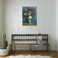 thumbnail image 4 of Still Life Vase with Cornflowers and Poppies, 1887, Botanical Stretched Canvas Wall Art by Vincent van Gogh Sold by Art.Com, 4 of 5