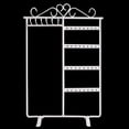 thumbnail image 4 of Hongchegh Black Iron Jewelry Organizer Stand for Earrings & Bracelets, 4 of 9