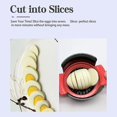 thumbnail image 3 of Egg Slicer, Egg Cutter For Hard Boiled Eggs, Stainless Slicer, 3 of 5